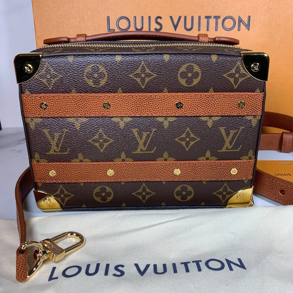 ββ NEW Louis Vuitton X NBA Handle Monogram Trunk crossbody LV Basketball bag - Picture 4 of 16
